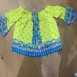 Lilly Pulitzer Fawna Off - The - Shoulder- size med